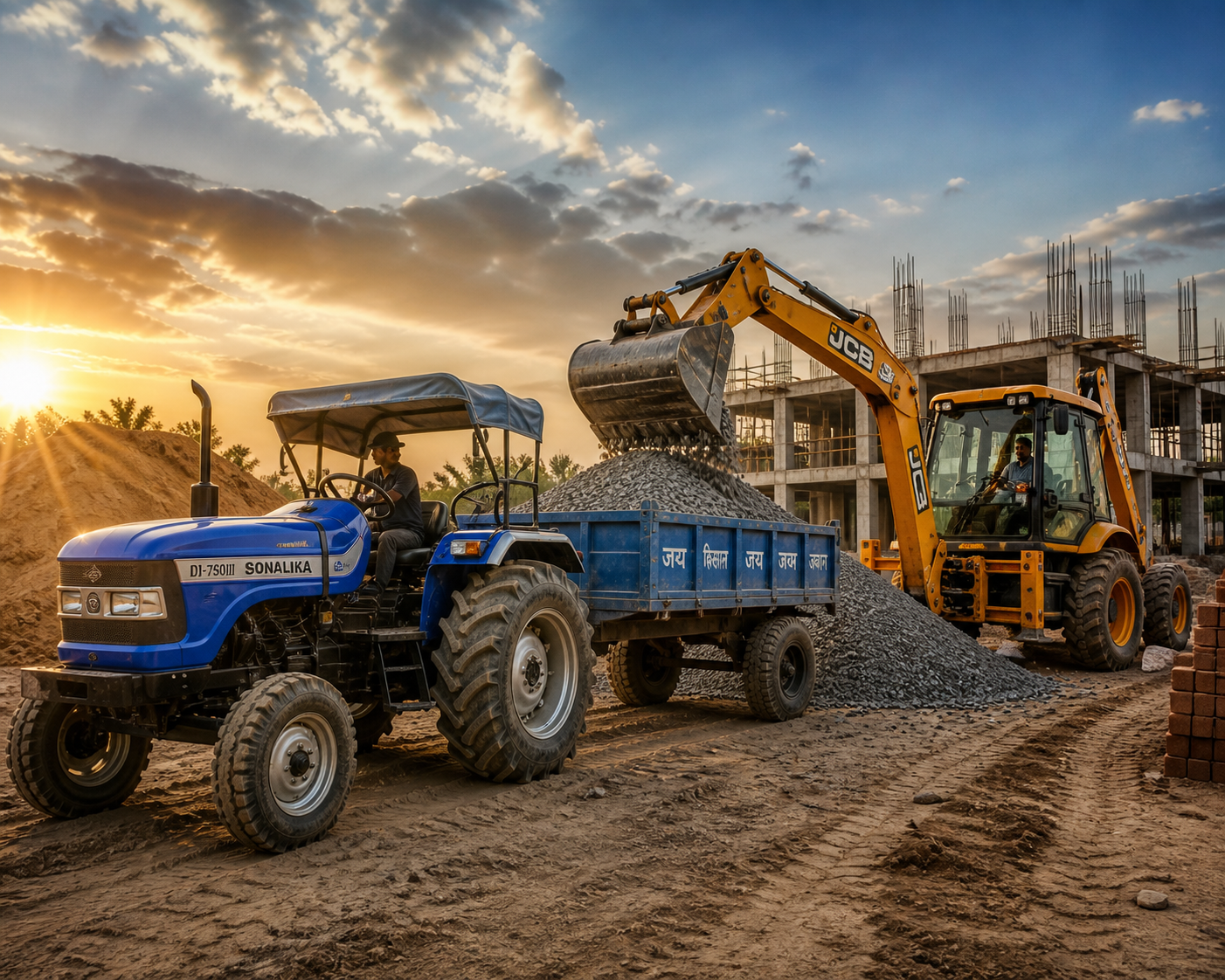 JCB Rental — Shiv Shakti Service, Delhi NCR
